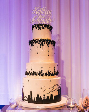 Wedding Cake City Skyline