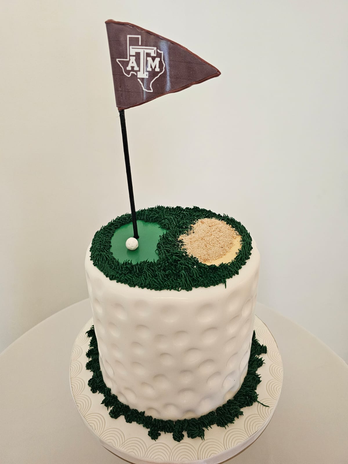 Grooms Cake. ATM Golf Themed