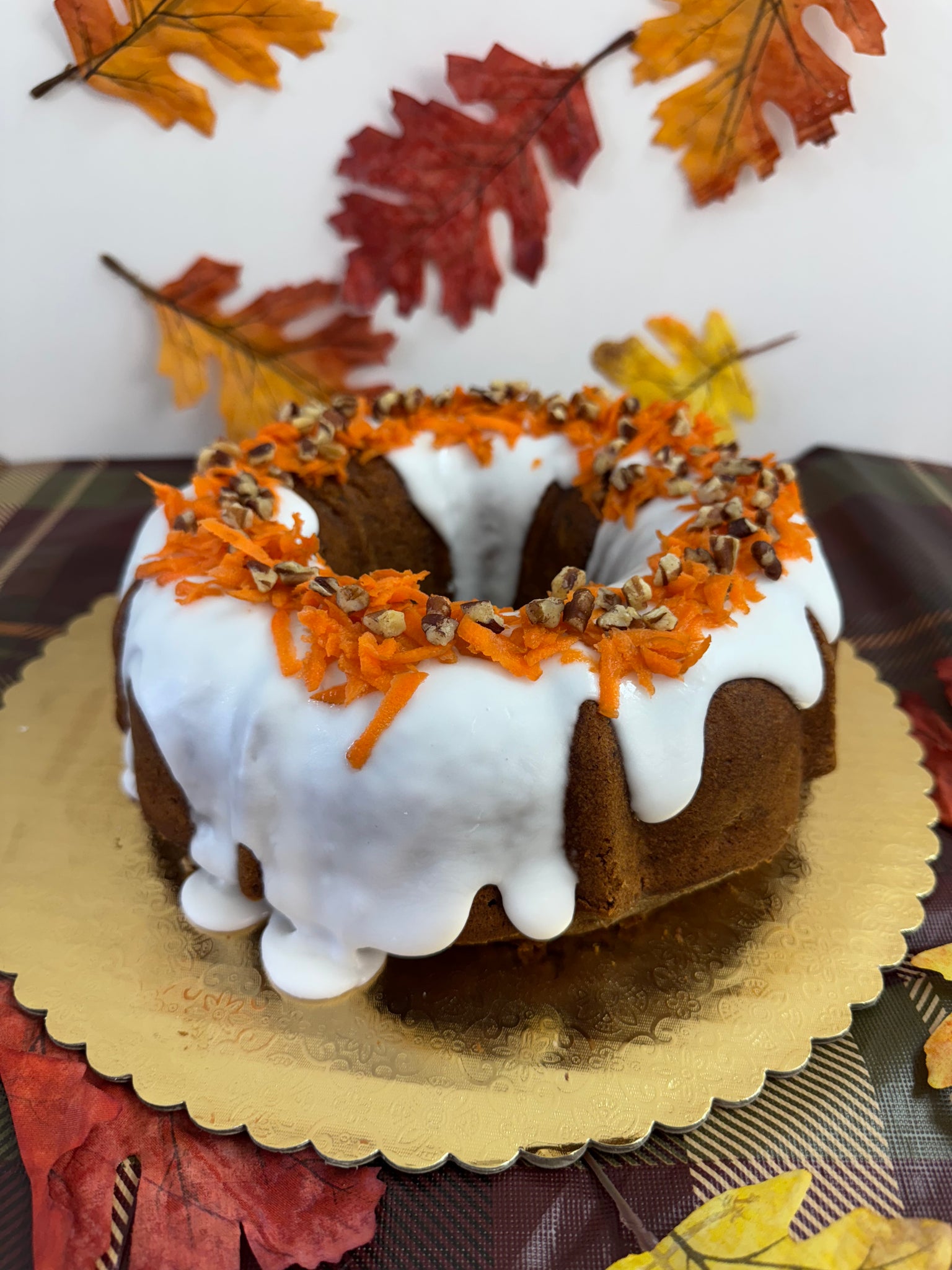PUMPKIN HAWAIIAN CARROT CAKE