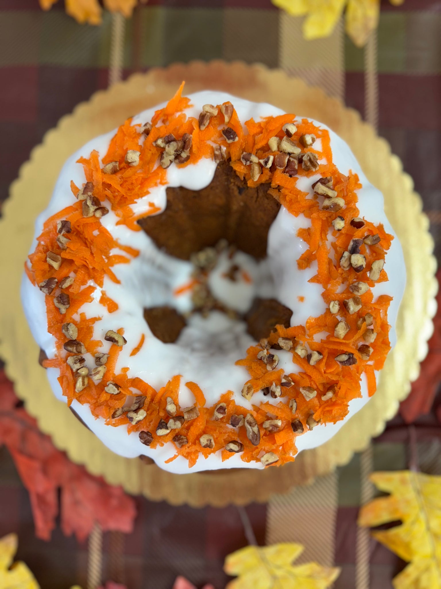 PUMPKIN HAWAIIAN CARROT CAKE