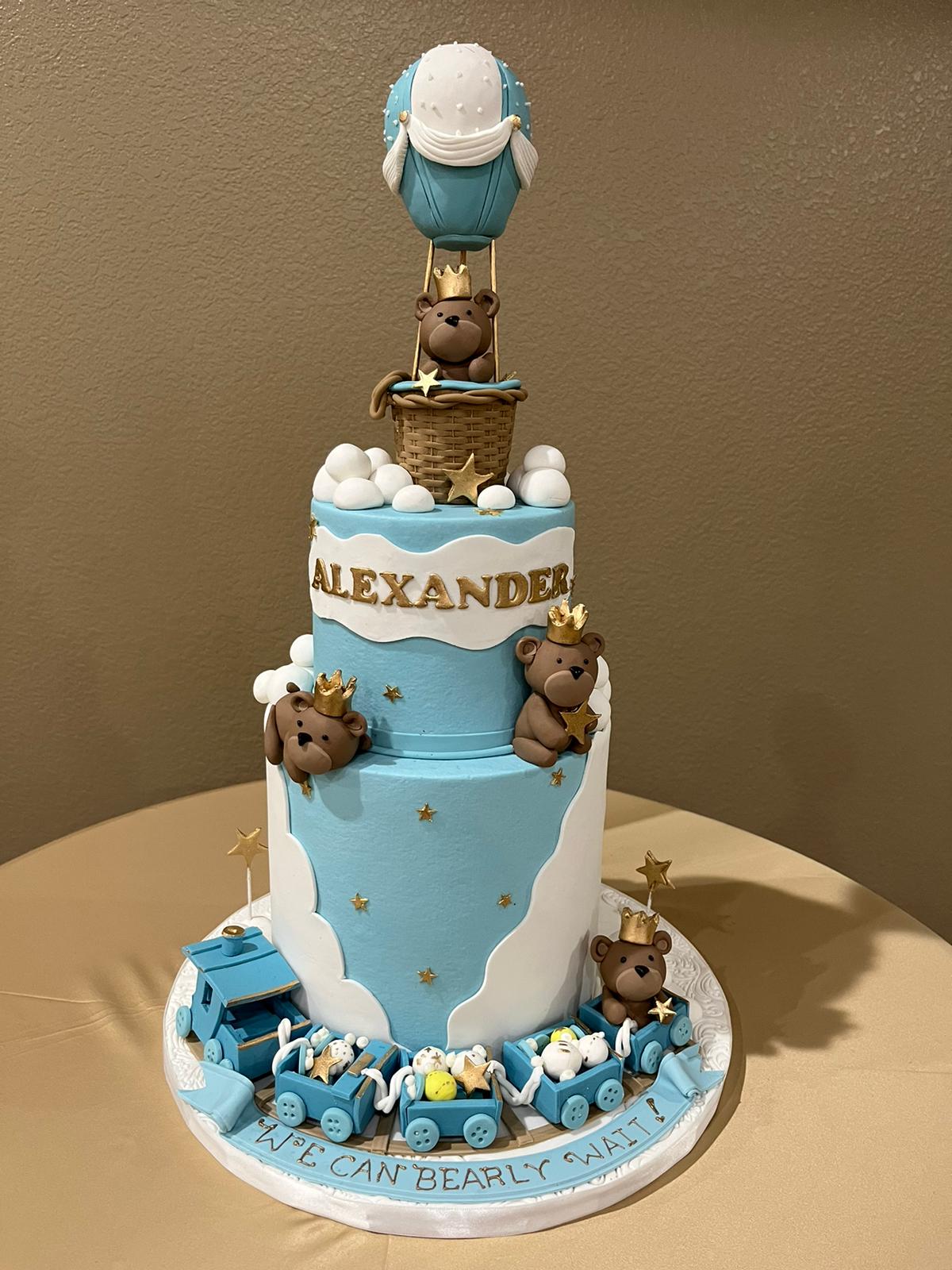 Baby Shower Cake. Bearly Wait