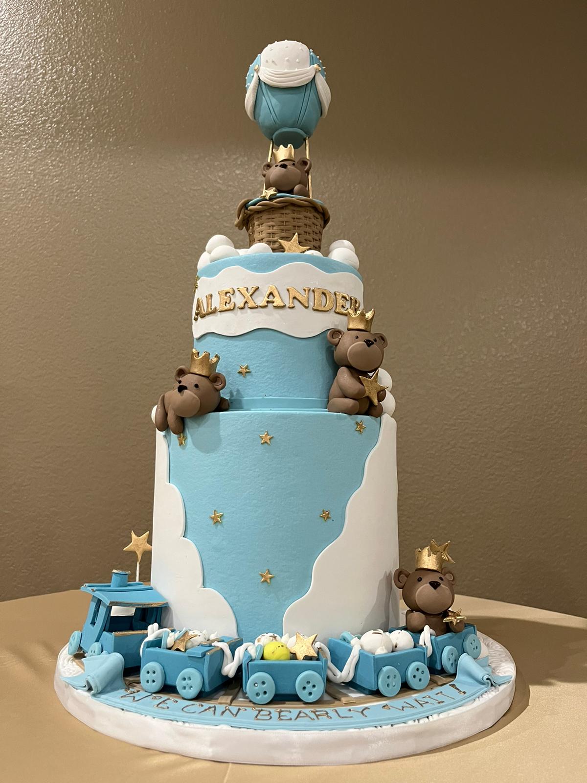 Baby Shower Cake. Bearly Wait