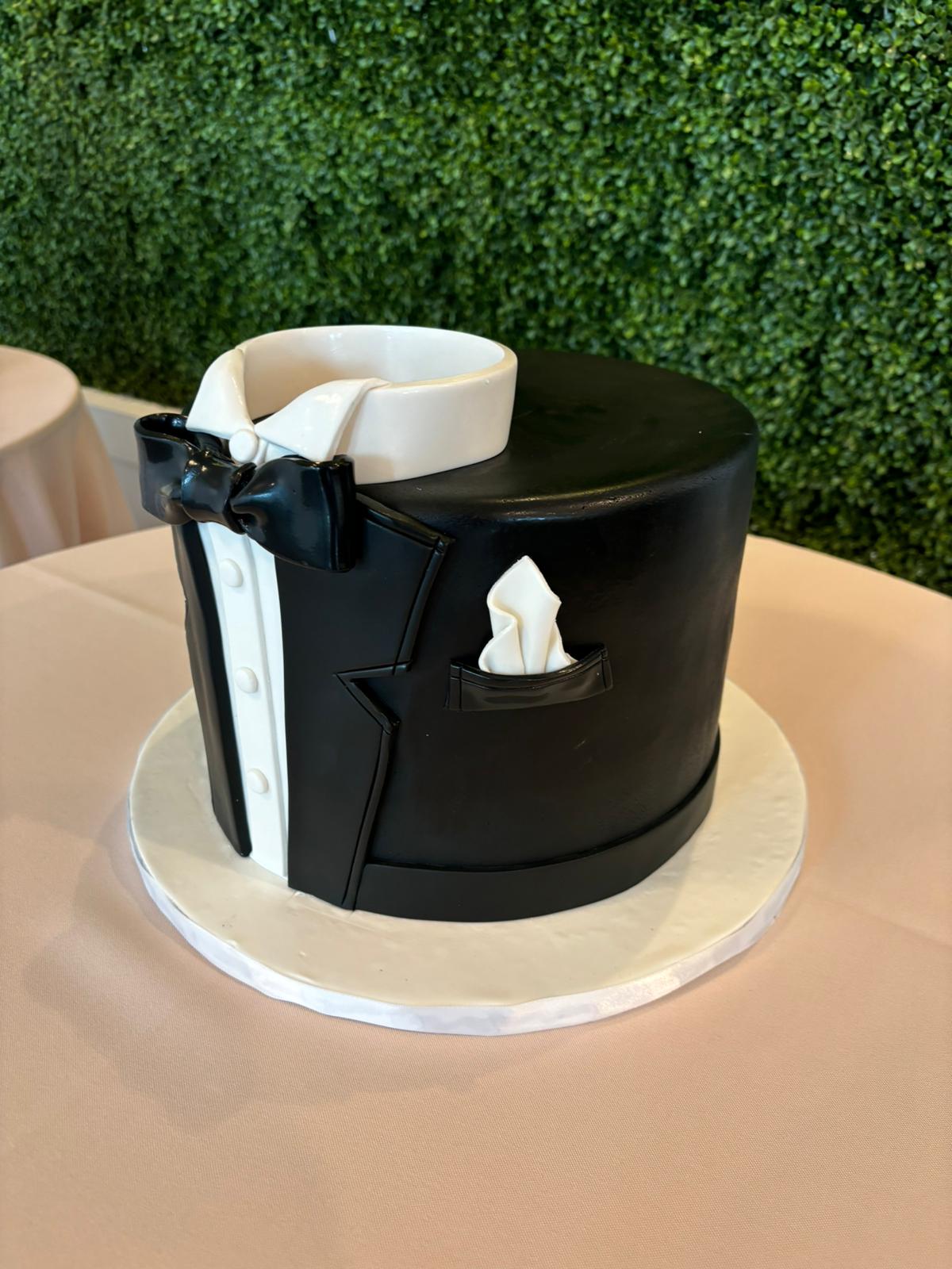 Grooms Cake. Tuxedo