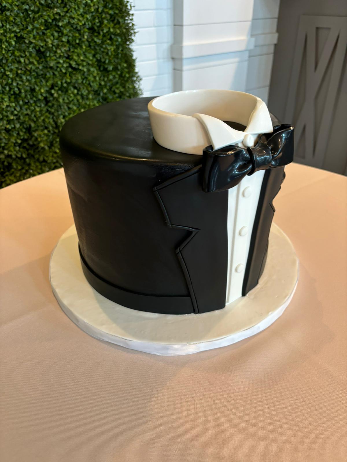 Grooms Cake. Tuxedo