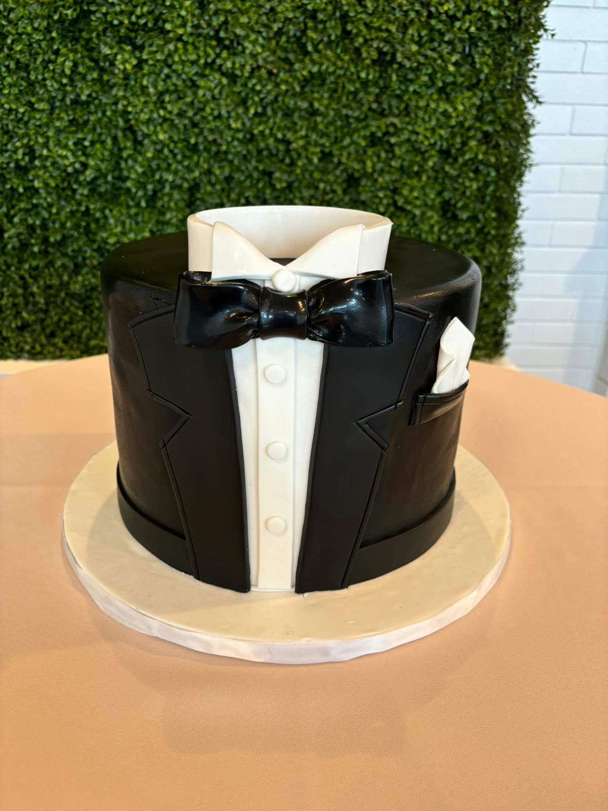 Grooms Cake. Tuxedo